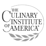 The Culinary Institute of America logo greyscale