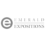Emerald Expositions logo greyscale