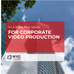 Brand New World for Corporate Video Production Title Card