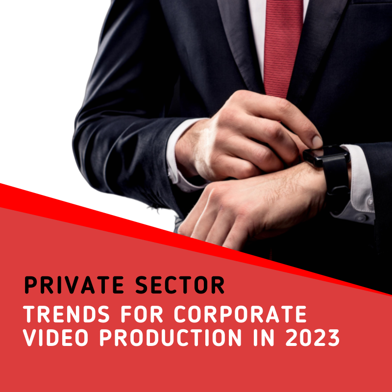 trends for corporate video production in 2023 title card