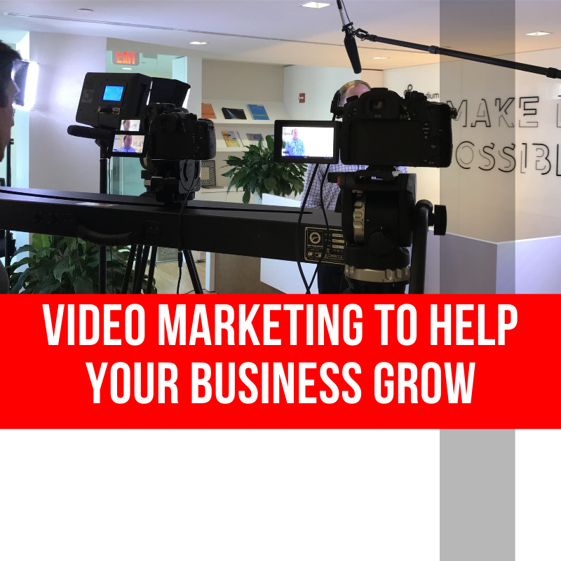 Video marketing to help your business grow title card