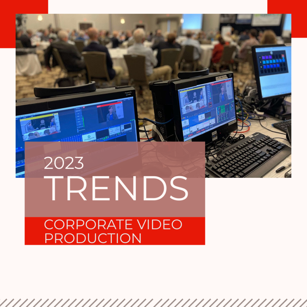 2023 Trends for Corporate Video Production title card